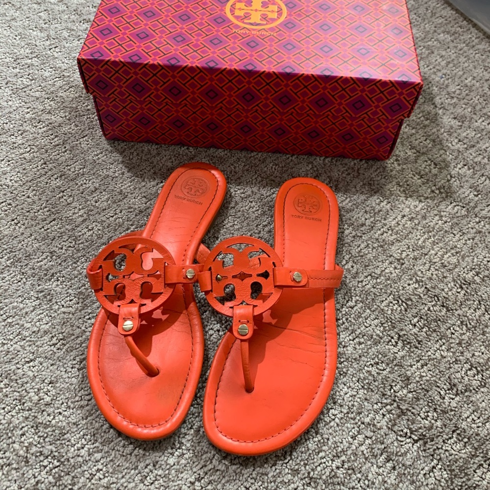 Miller sandals orange/red